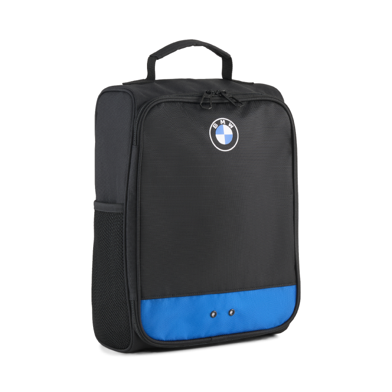 PUMA BMW Golfschuhtasche Front mit BMW Logo