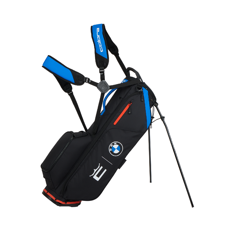 Cobra BMW Ultralight 2 Golf-Standbag Seitenansicht aufgestellt rechts