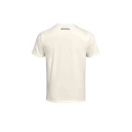 Rückansicht des BMW Motorrad Motorsport Herren T-Shirts in weiss.