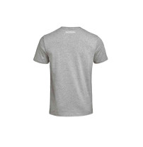 Rückansicht des BMW Motorrad Motorsport Herren T-Shirts in grau/melange