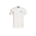 BMW Motorrad Motorsport Poloshirt in Weiß mit dezenten Motorsport-Prints.
