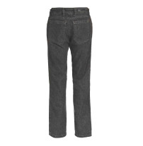 Rückansicht der grauen BMW Motorrad London Jeans Herren mit gerader Passform.