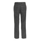 Rückansicht der grauen BMW Motorrad London Jeans Herren mit gerader Passform.