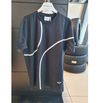 MINI T-Shirt Men`s Outline Print Black/White