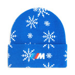 BMW M Holiday Mütze mit festlichem Design und BMW M Branding.