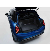 Passgenaue MINI Gepäckraumformmatte zum Schutz vor Schmutz und Feuchtigkeit.