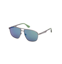 Frontansicht der BMW M Motorsport Sonnenbrille mit hochwertigem Metallrahmen.