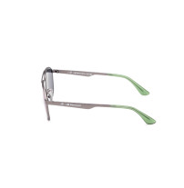 Ansicht auf die linke Seite der BMW M Motorsport Sonnenbrille mit hochwertigem Metallrahmen.